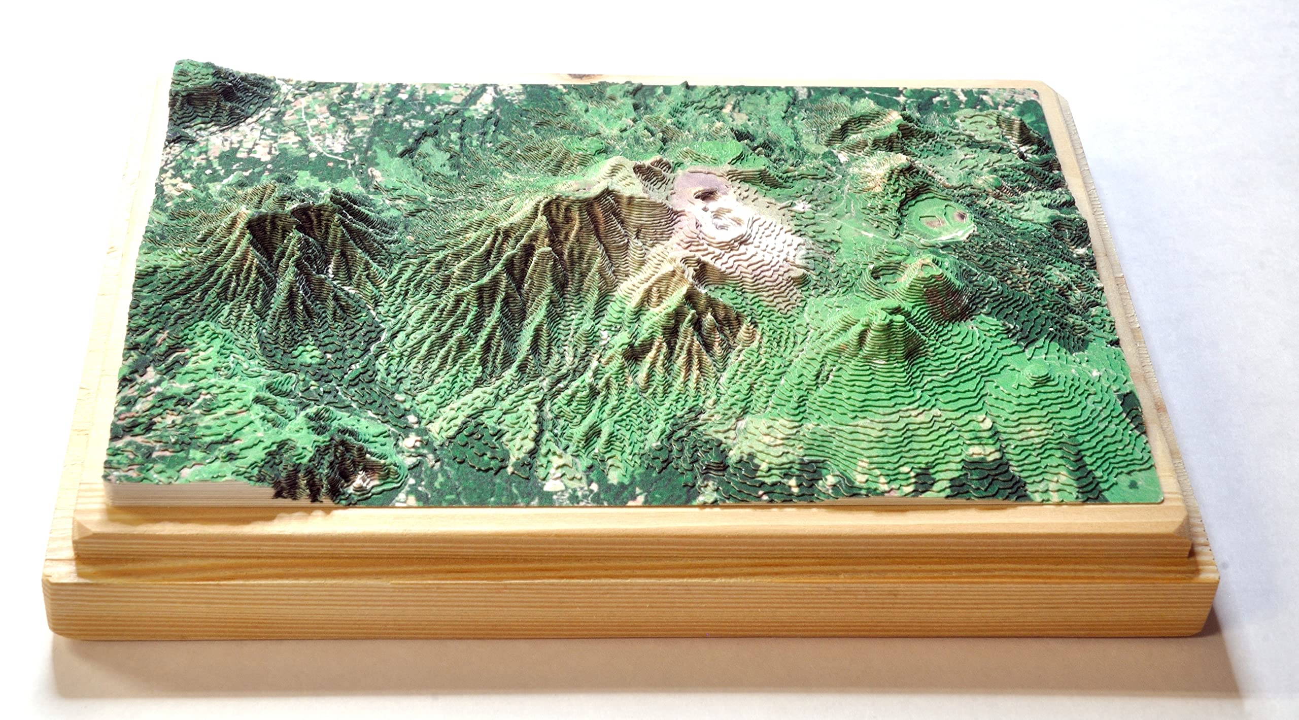 Amazon | 紙岳「阿蘇五岳(夏)10万分の1」 (キット) | プラモデル 通販