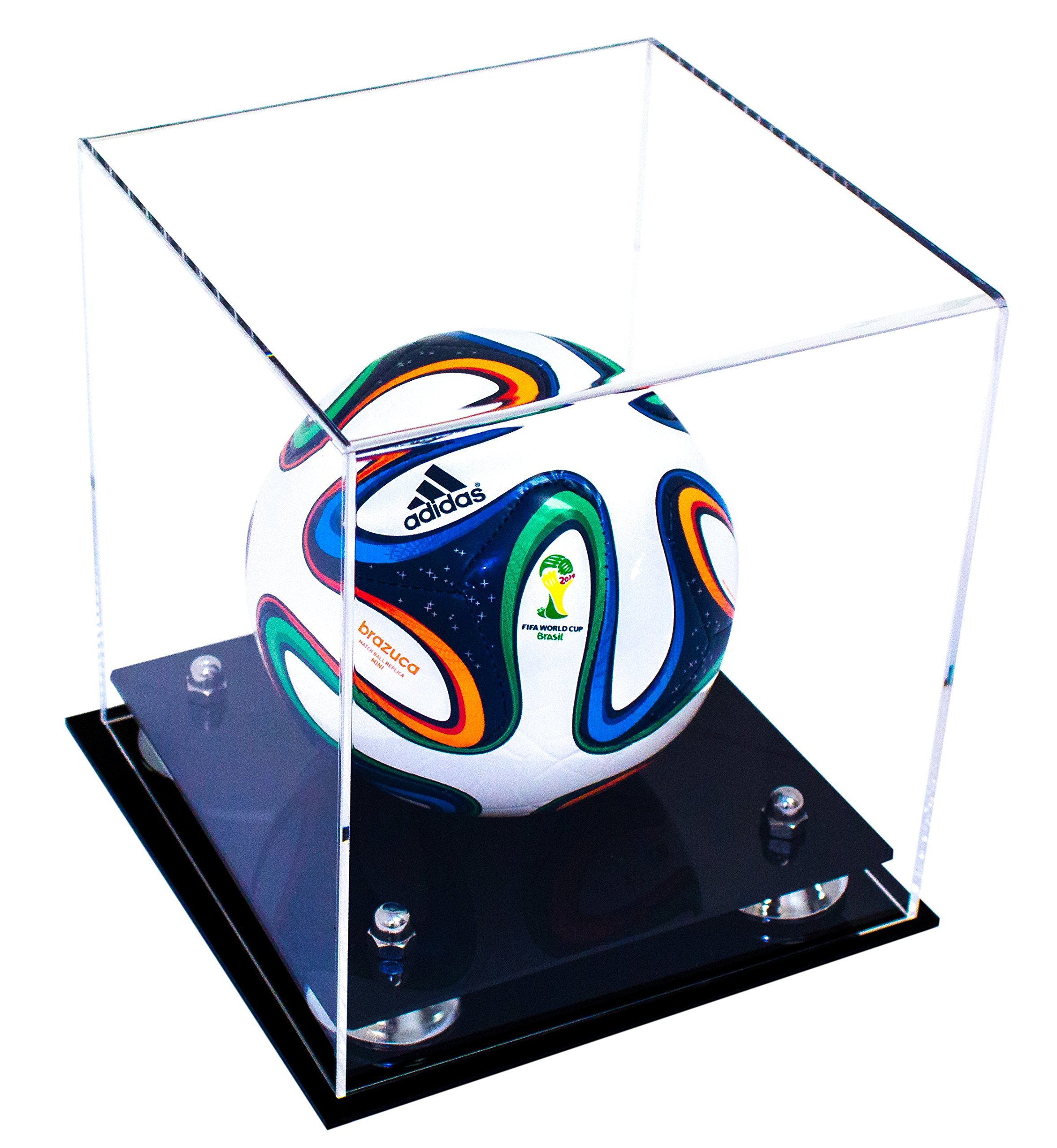 Acrylic Mini - Miniature (not Full Size) Soccer Ball Display Case