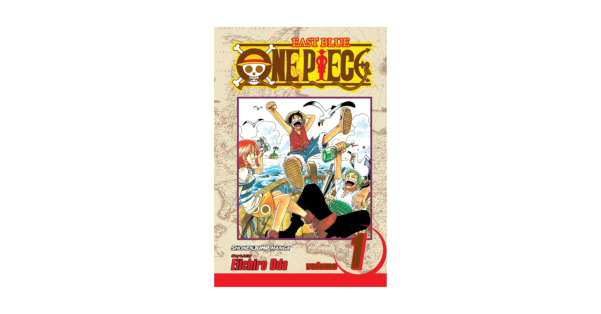 【初版本】ONE PIECE 1 ROMANCE DAWN One Piece, Vol. 1: Romance Dawn: Eiichiro Oda, Eiichiro Oda