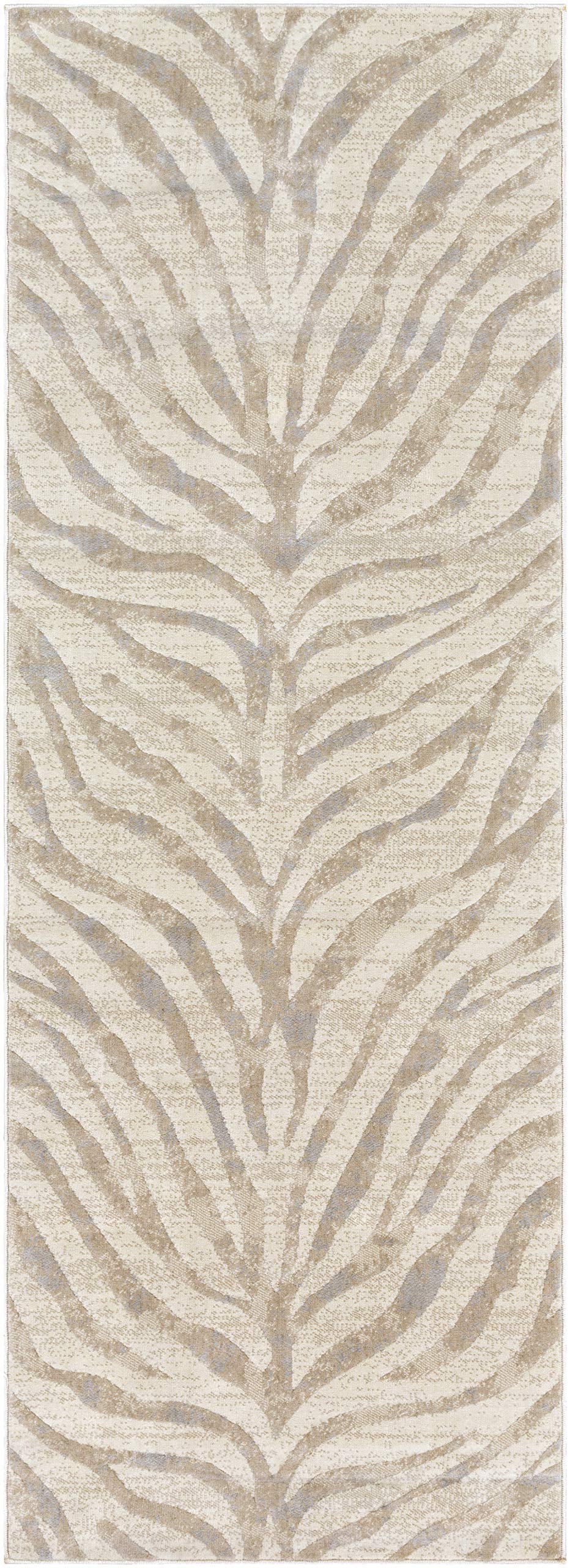 Livabliss Luanda Geometric Rug - Scandi Runner Rugs Living Room 80x150 cm, Hallway, Kitchen - Neutral, Patterned Carpet Runners, Boho Style, Easy Care - Large Rug, Brown, Light Grey and Beige