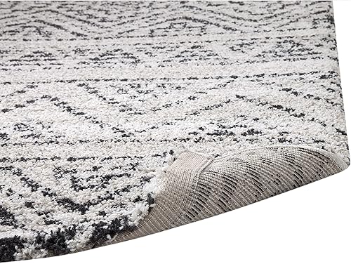 Miniatura 4 de Alfombra de área marfilnaturalnegro 8x10