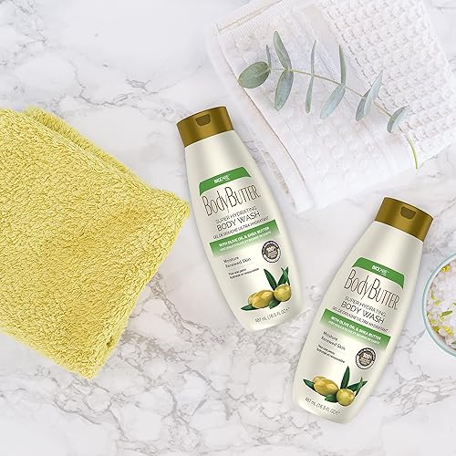Miniatura 7 de Gel de baño súper hidratante con aceite de oliva y manteca de karité sin sulfato - 16.5 oz
