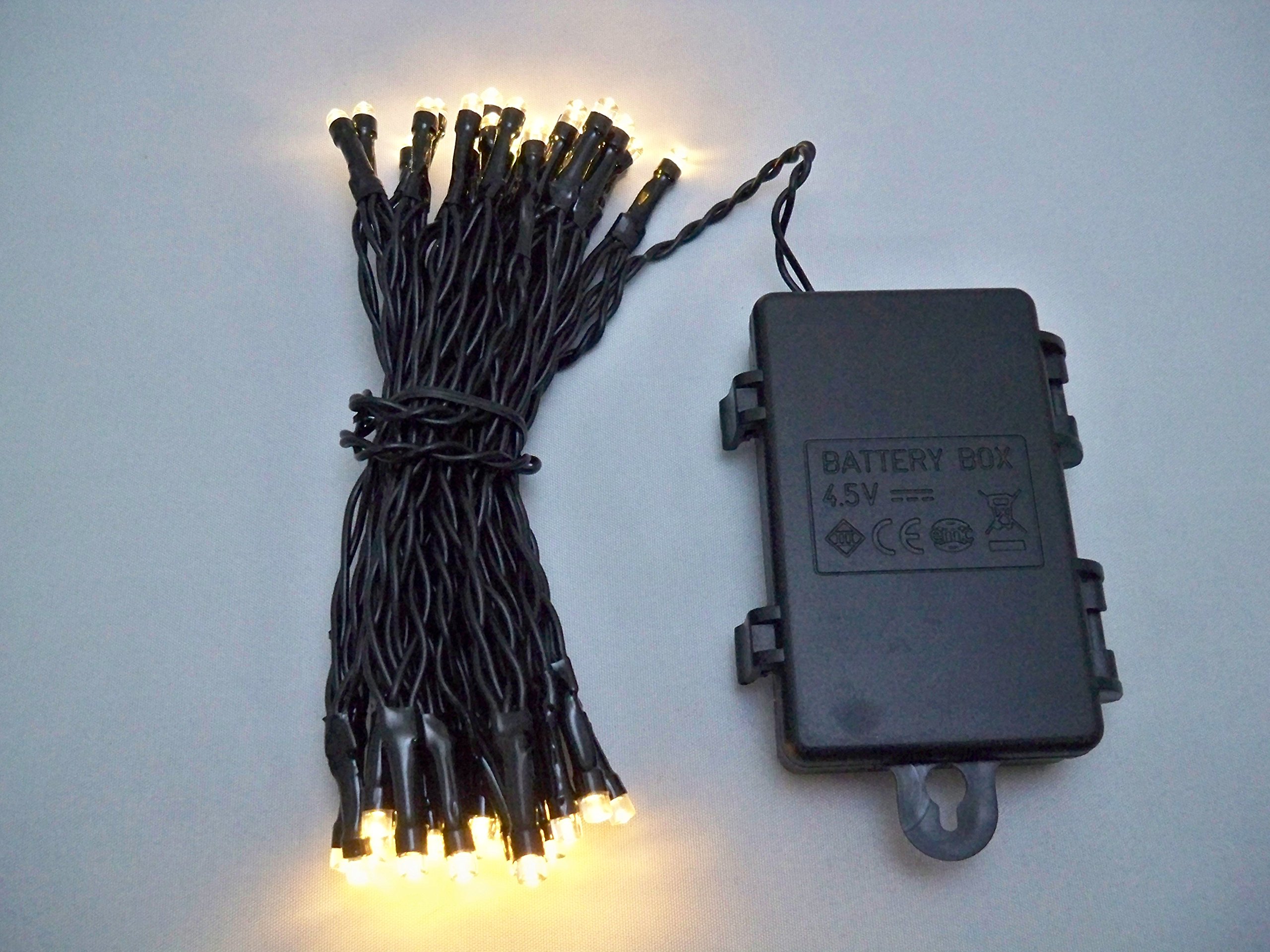 Premier 50 Battery Operated White LED Timelights, 5m Lit Length - View #10