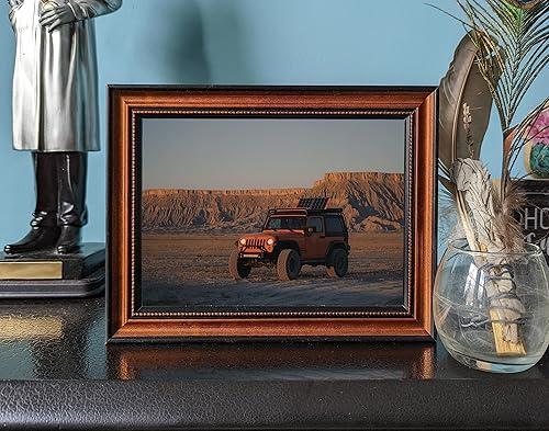 Miniatura 3 de Craig Frames Marco de fotos personalizado hecho a pedido con vidrio, cualquier tamaño de 4 x 4 a 12 x 18 pulgadas (incrementos de 0.25 pulgadas),