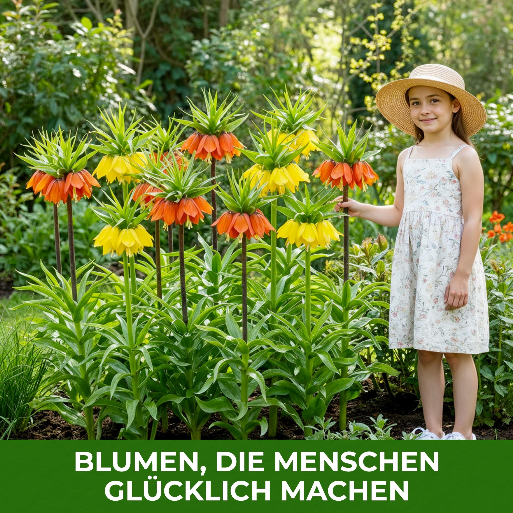 Kaiserkronen Knollen Mehrjährig - Fritillaria Imperialis - 6 Zwiebeln