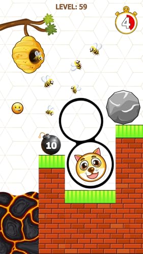 Save dog draw to save the doge is new doggy escpae dog rescue pet dog games 2023