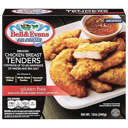 Bell & Evans Gluten-Free Breaded Chicken Breast Tenders, 12 OZ