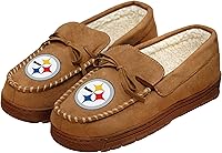 Vista 67 de FOCO Mens NFL Team Logo Moccasin Slippers