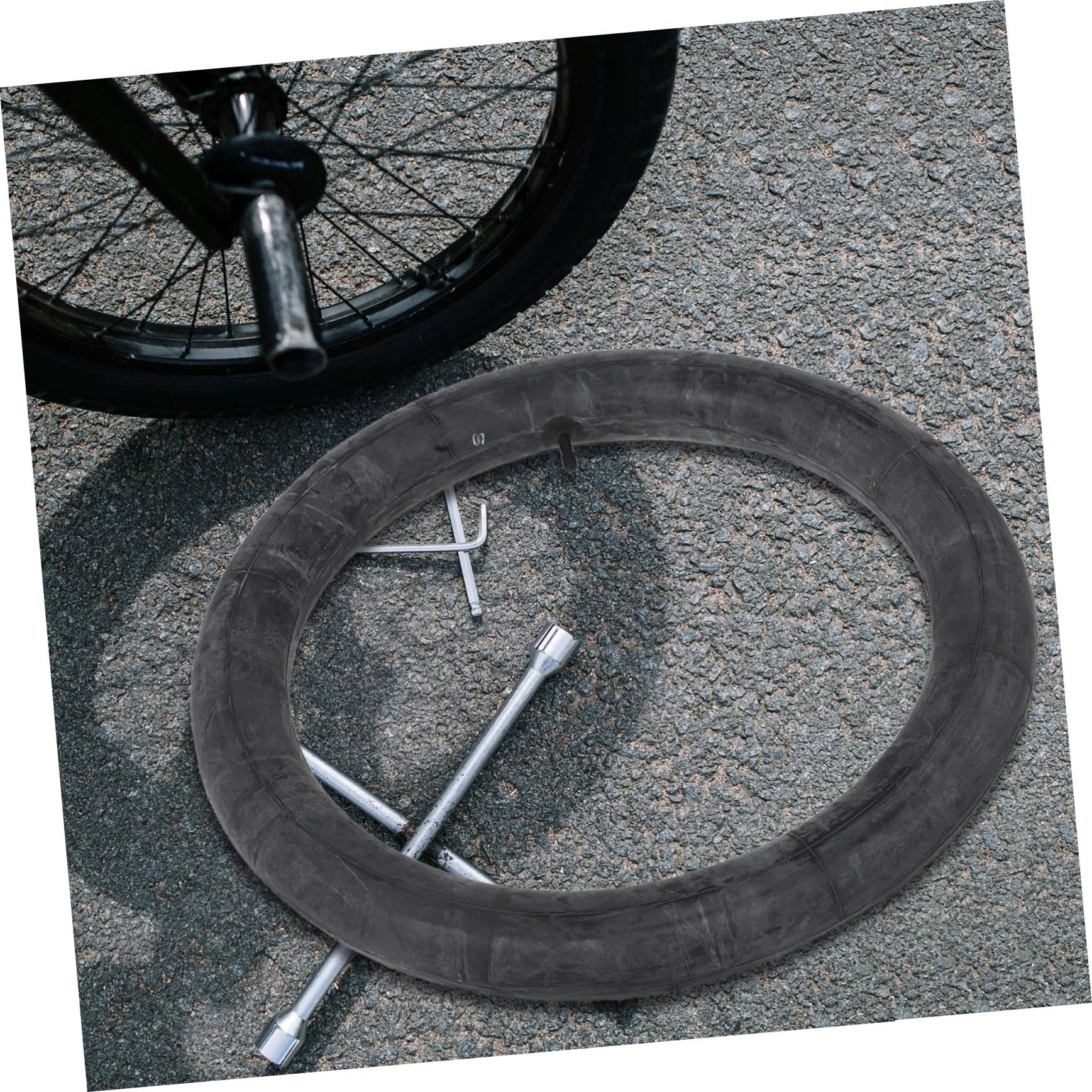 BESPORTBLE Chambre à Air pour Vélos 26x4.0, Lot de 2, Butyle Noir