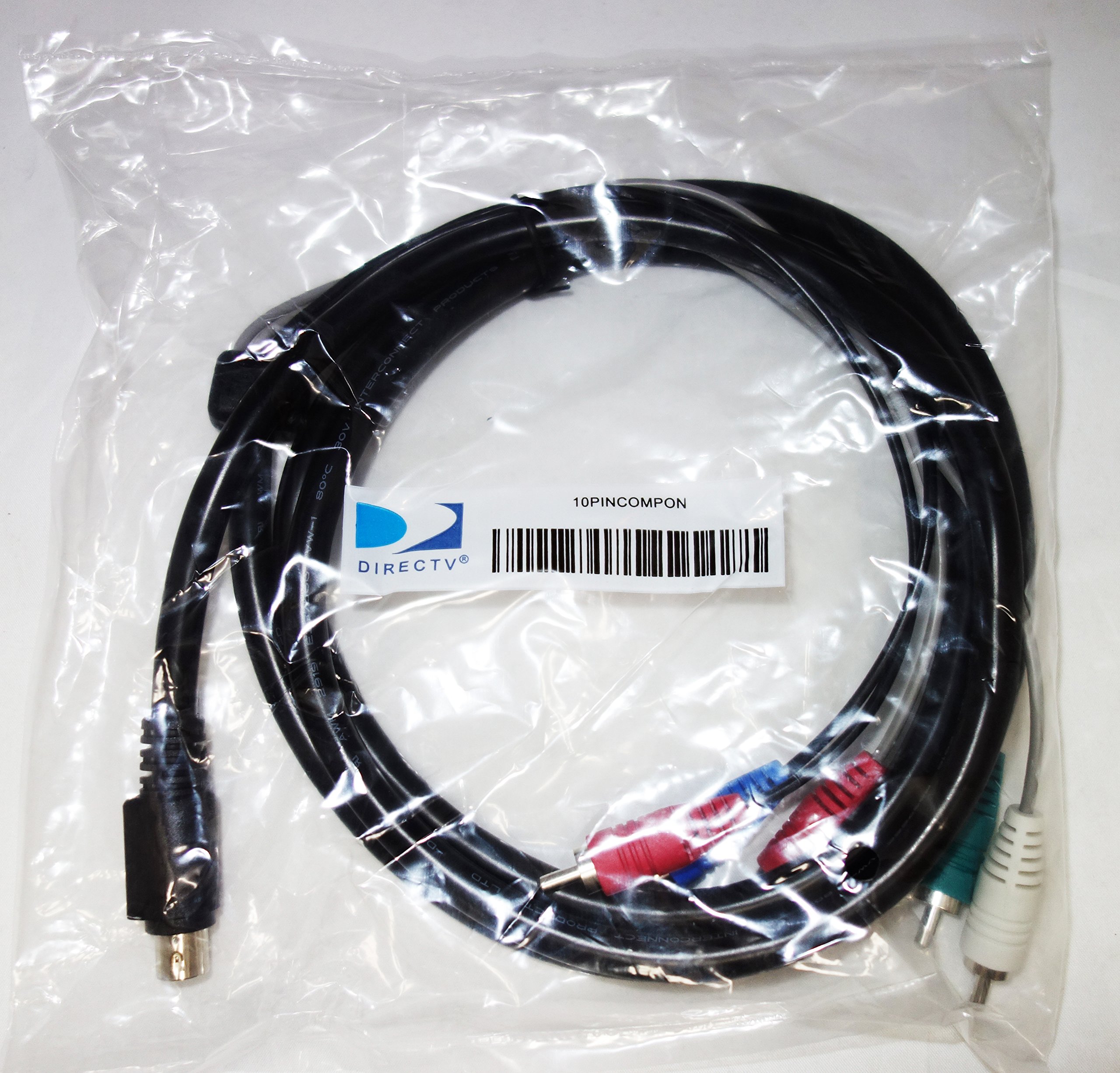 Case Of 90 DirecTV 10-Pin Component Cable A/V 10PINCOMPON for H25 C31 C41