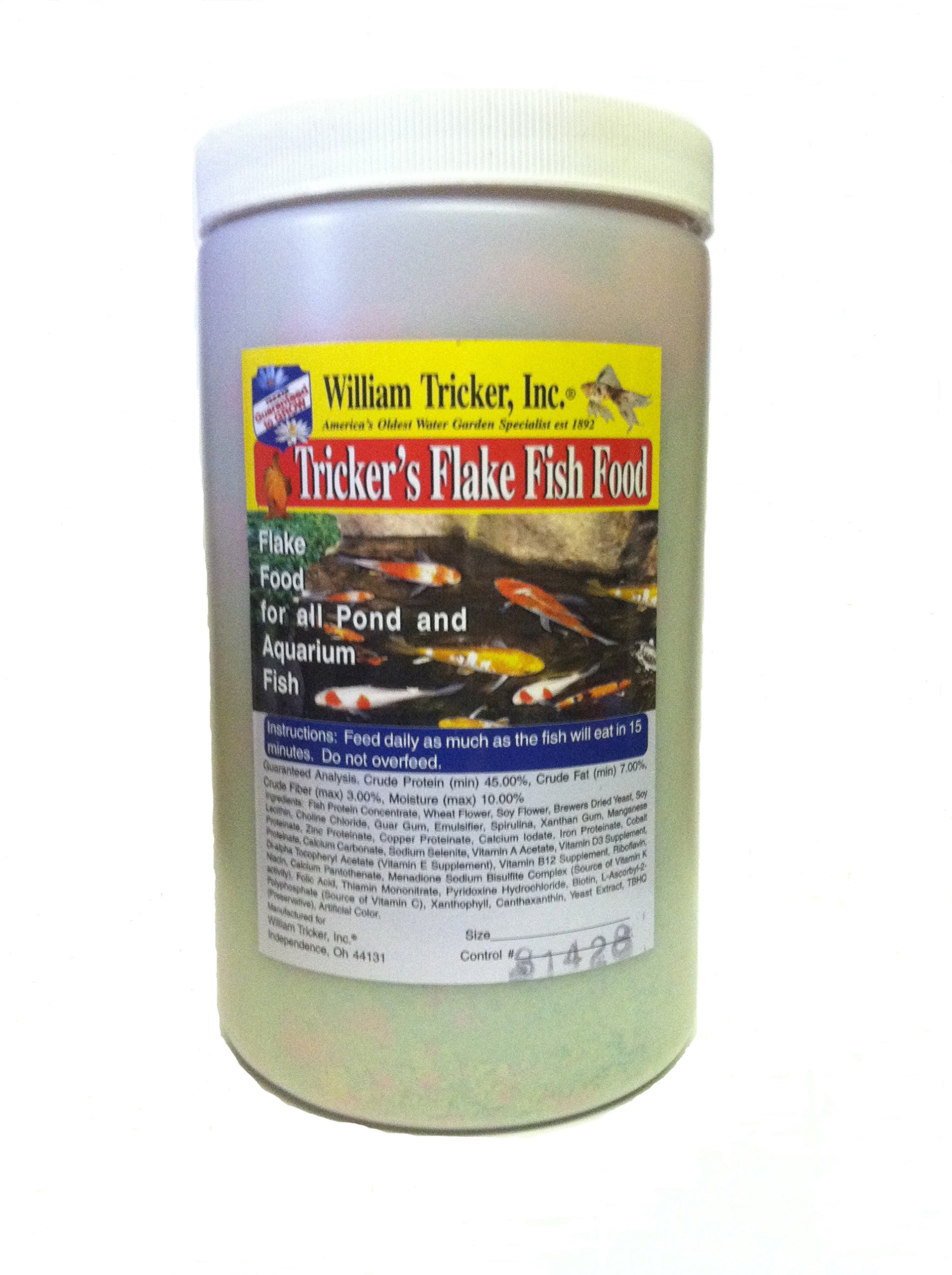 Tricker's Freshwater Flake Food 1 Quart