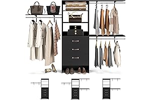 Armocity 96 Inches Walk-In Closet Organizer — Premium Closet System Solution