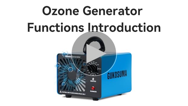 Amazon.com: GUKOSUMA Next-Gen Ozone Generator, 75,000mg/h