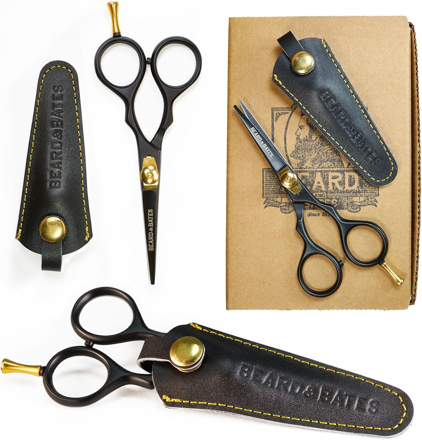 Beard & Bates 1878 Black Label Shears Premium Grooming