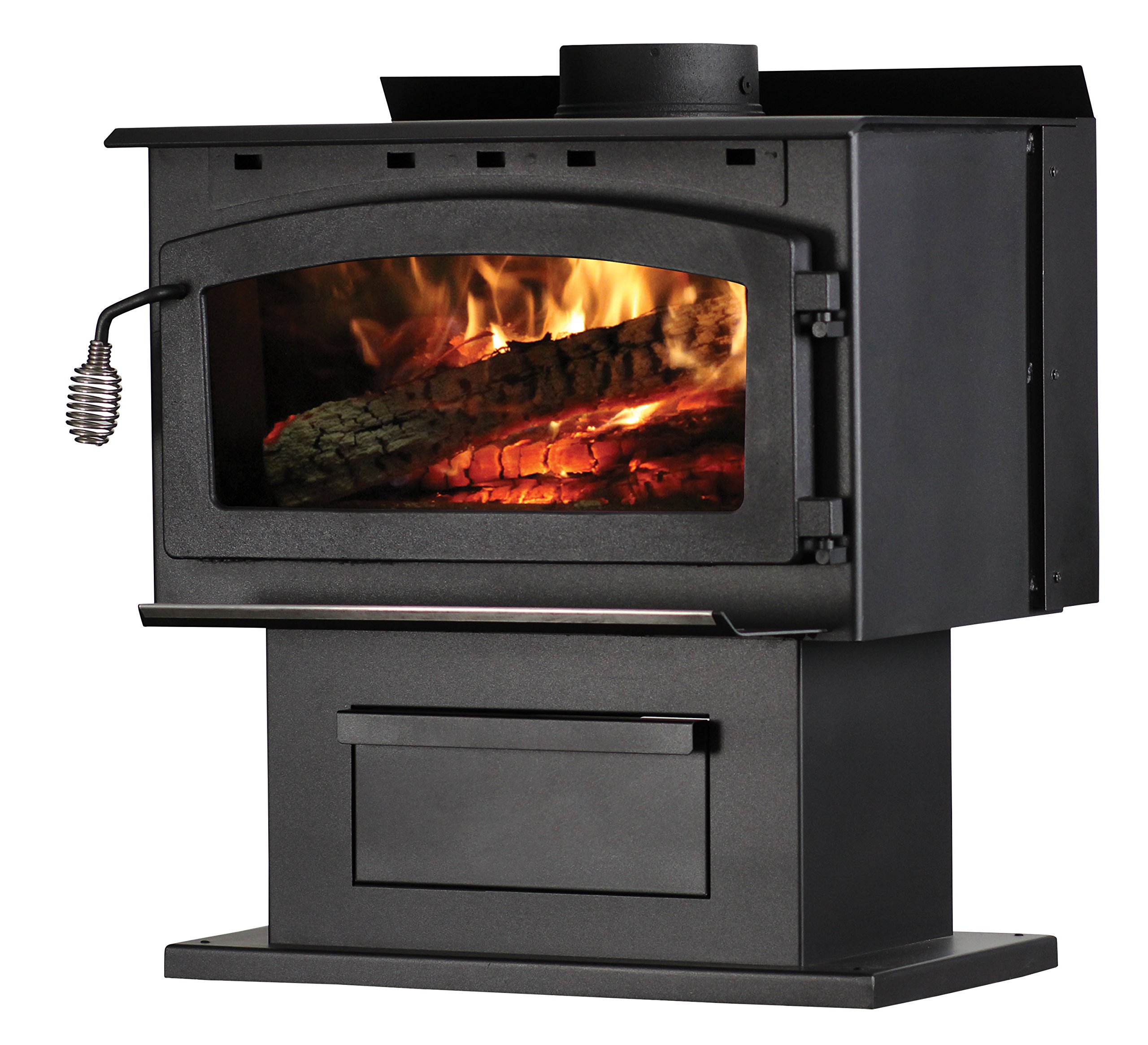 US Stove King EPA Certified Wood Stove Black 2016EB : Amazon.ae: Tools u0026  Home Improvement