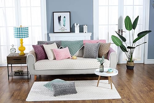 Miniatura 7 de LZTENRETO Non-Slip Window Seat Cushions Indoor, Plush Bay Window Cushion, Crystal Velvet Windowsill Cover, Custom Size Bench Cushion