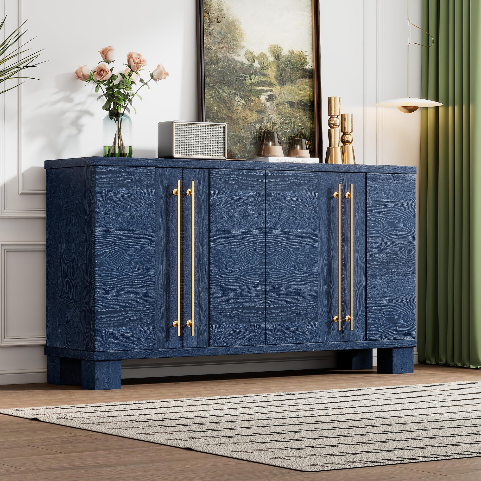 Amazon.com: THINK 30 Sideboard Buffet Cabinet with Storage, Wood