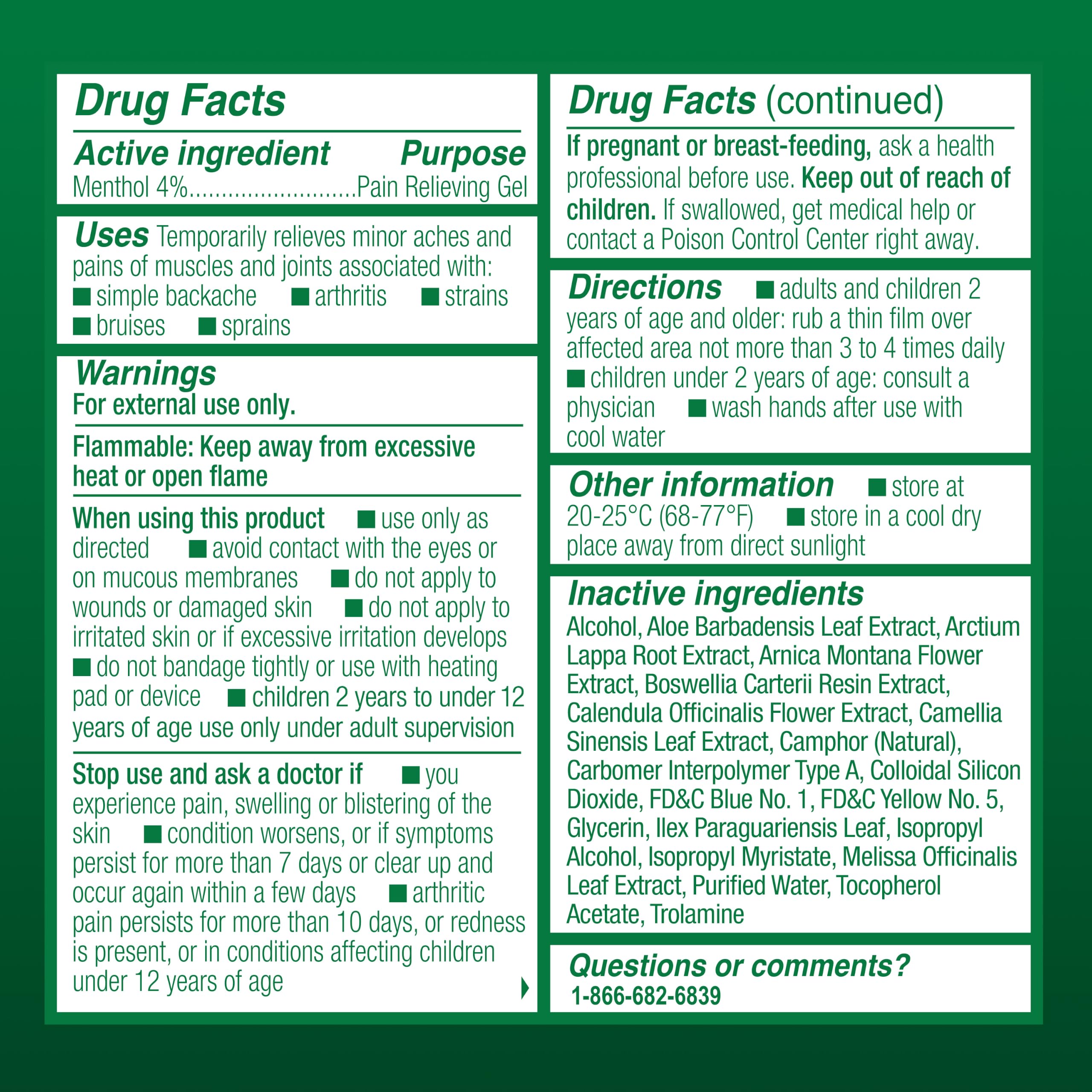 Biofreeze Pain Relief Roll On, Cooling Menthol Relief, 3 FL OZ (3 Pack) — Amazon image 6