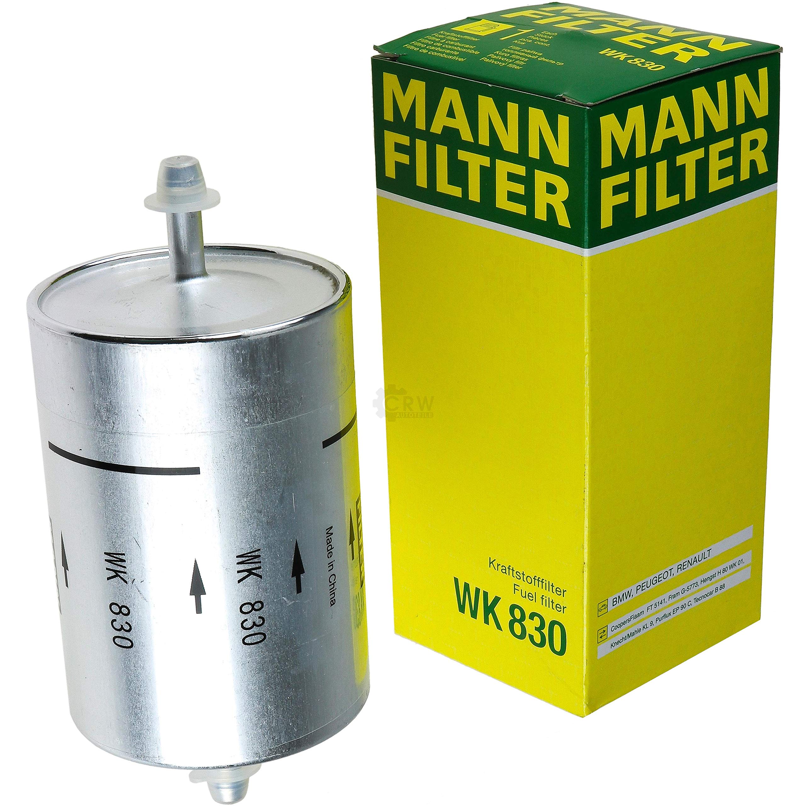 Paquete de inspección Kit de mantenimiento de filtros con filtro de aceite HU 926/3 x, filtro de aire C 25 114, filtro de combustible WK 830, filtro de habitáculo CU 2835, tornillo de cierre