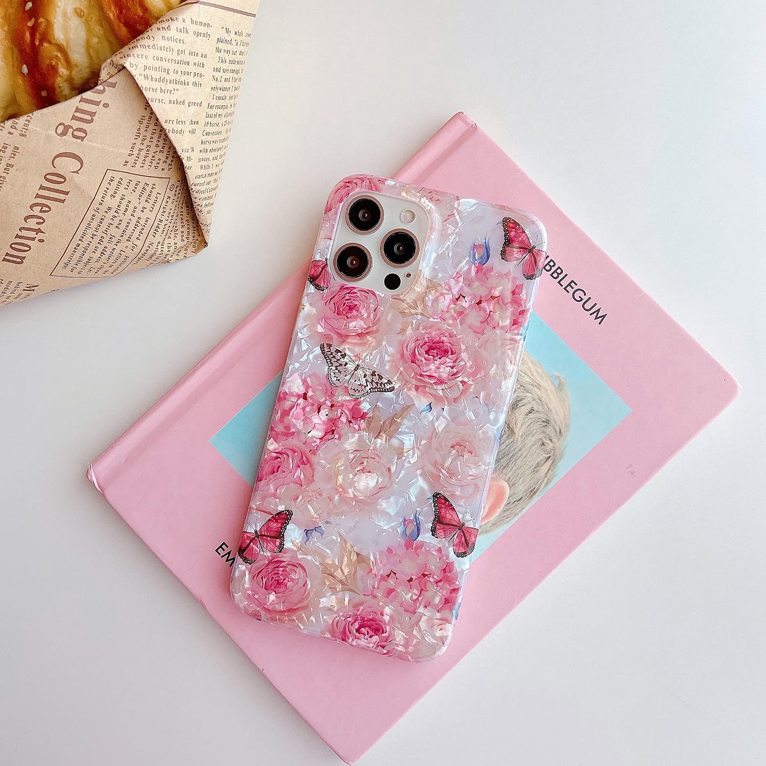 Hapitek Compatible with iPhone 12 Pro Max Case Leopard Cheetah Cute Cases for Girls Women Slim Soft Flexible TPU Marble Protective Cover for iPhone 12 Pro Max 6.7"