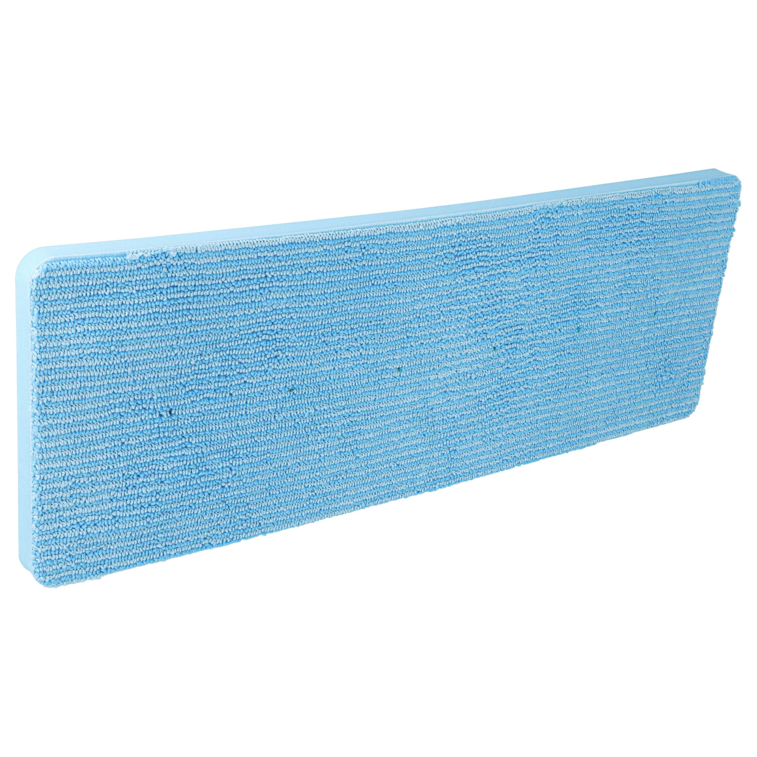 vhbw 2X Almohadilla de Limpieza reemplaza Philips XV1882/10 | para mopa - 34,5 x 12 x 1,3 cm