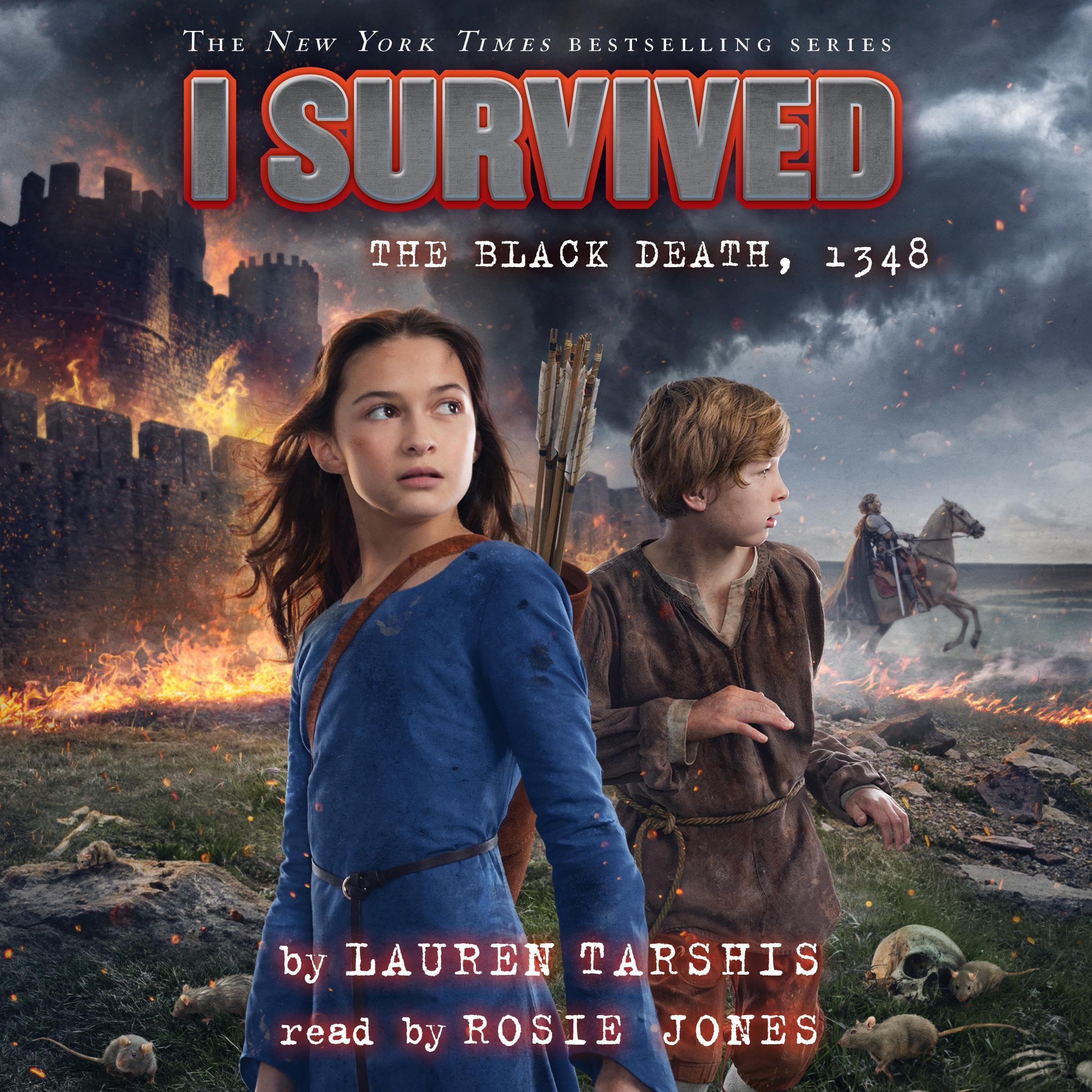 Cover art for I Survived the Black Death, 1348