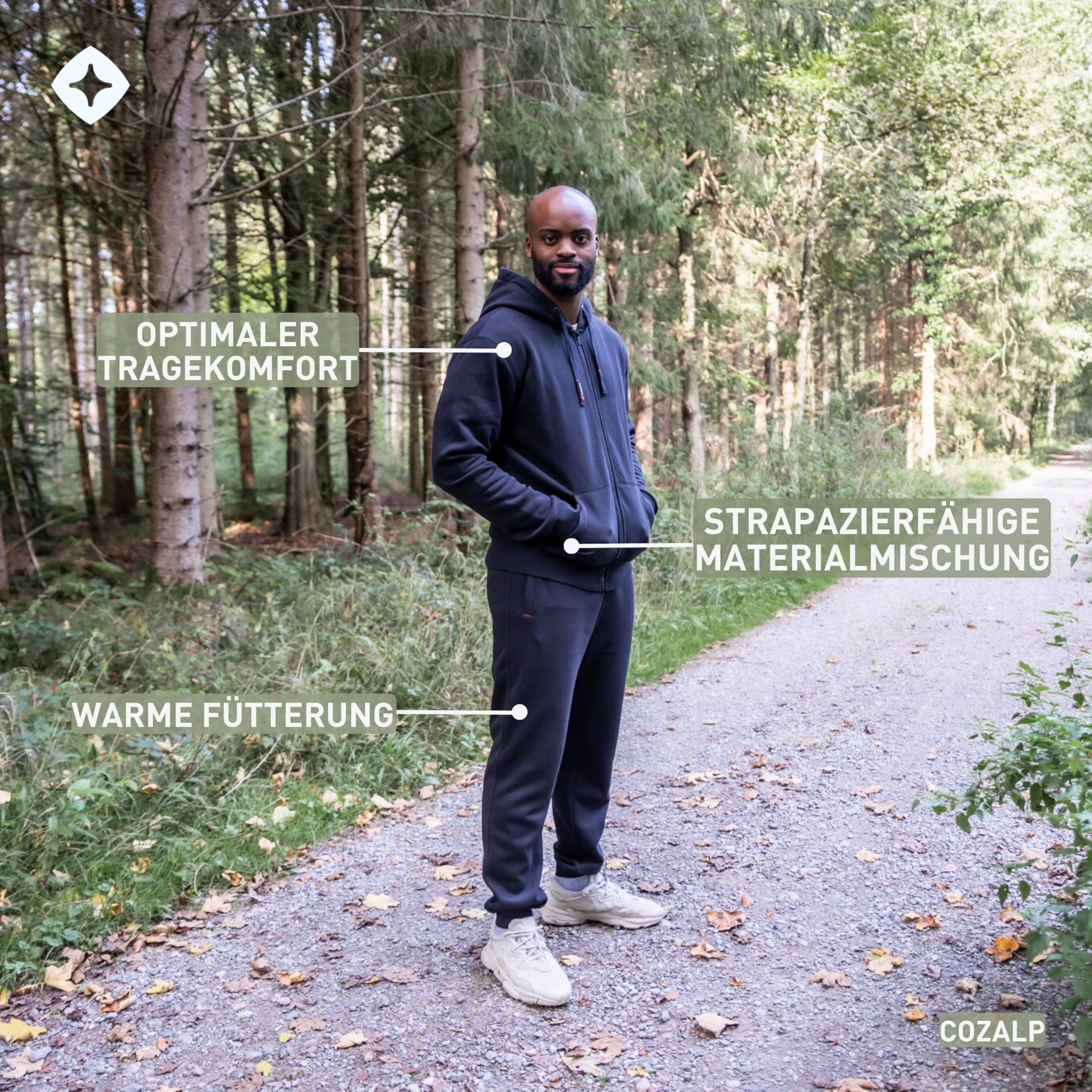 Höhenhorn Cozalp - Chándal para hombre, para entrenar y estar en casa