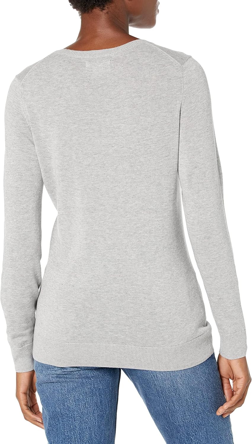 Amazon Essentials Women's Long-Sleeve Lightweight Crewneck Sweater (Available in Plus Size) - Image 3