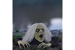 PREXTEX Scary Outdoor Halloween Decor - Groundbreaker Zombie