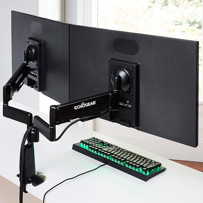 Buy ECHOGEAR Premium Dual Monitor Stand 