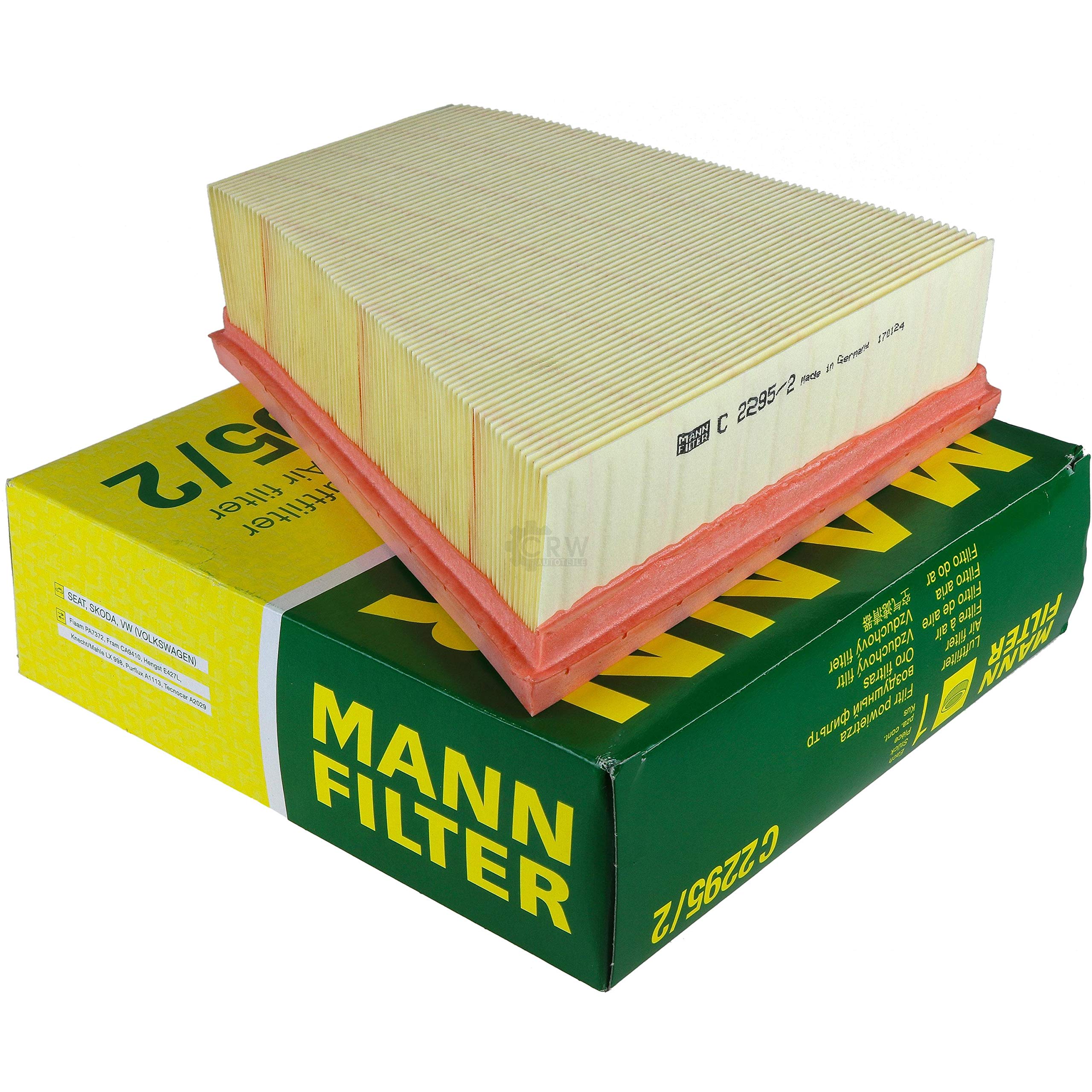 Pacchetto di ispezione pacchetto di manutenzione filtro con 5 l 0W-30 olio motore LongLife 3 FE, filtro dell'olio, filtro dell'aria abitacolo (carbone attivo) vite di scarico dell'olio