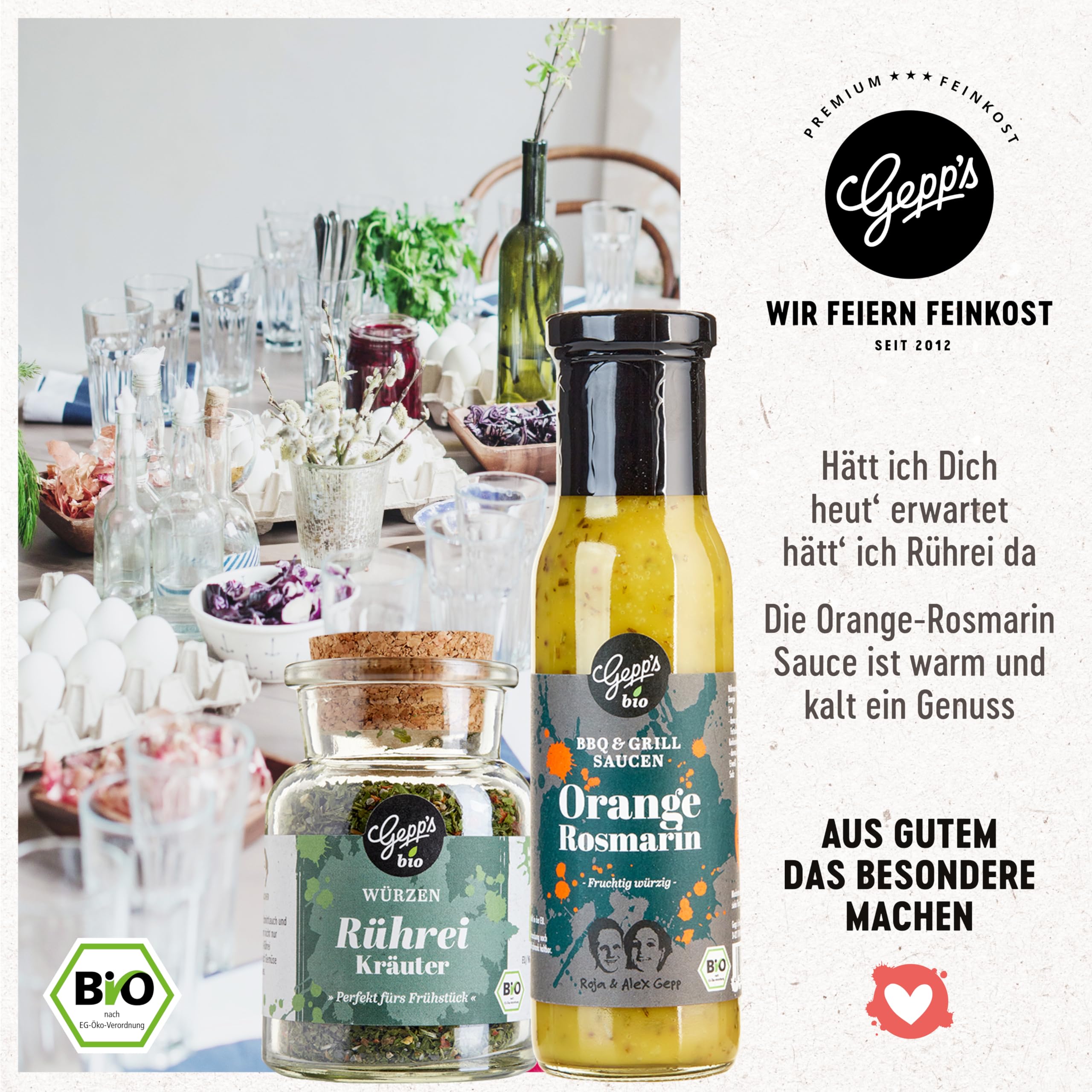 Gepp’s Feinkost Wundertüte I Sonntags-Brunch I Geschenkset