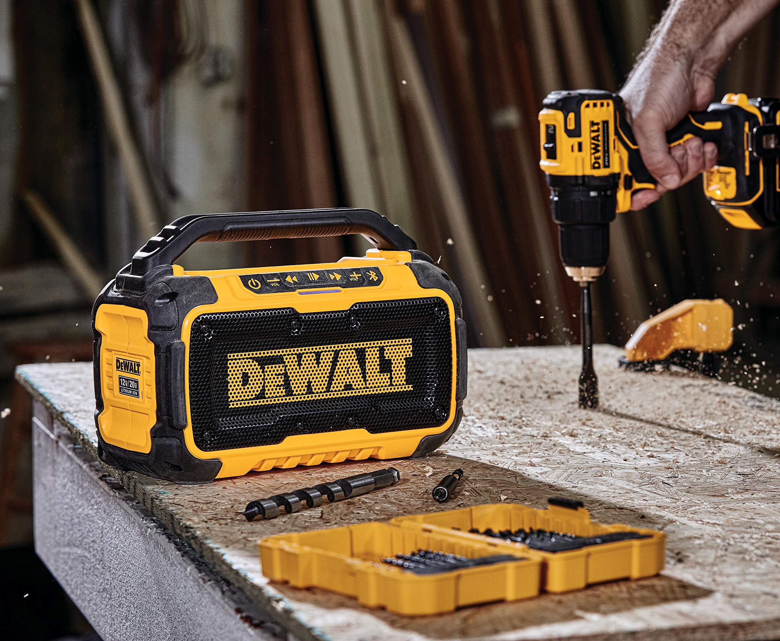 DEWALT 20V MAX* Bluetooth Speaker for 