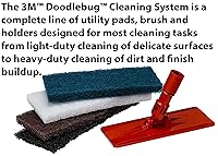 Vista 5 de 3M Doodlebug Brown Scrub 'N Strip Pad 8541, 4.625 pulgadas x 10 pulgadas (20 unidades)