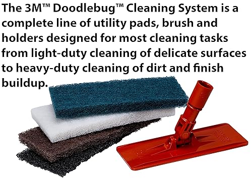 Miniatura 5 de 3M Doodlebug Brown Scrub 'N Strip Pad 8541, 4.625 pulgadas x 10 pulgadas (20 unidades)