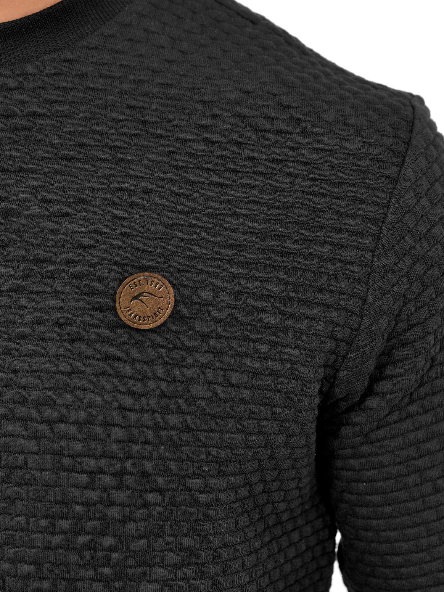 Indicode Uomini Dash Pullover | Maglione con Scollo Rotondo