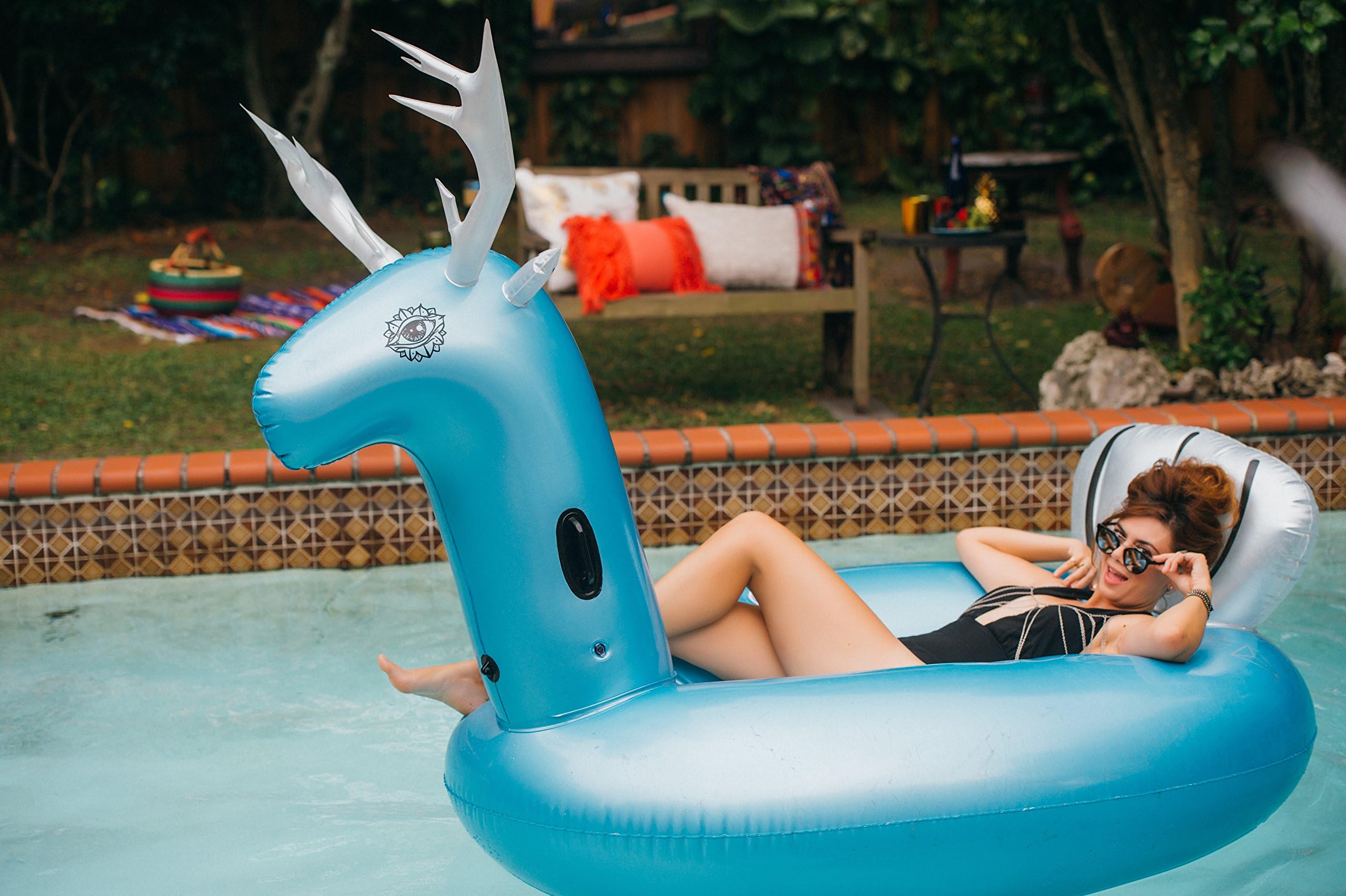 reindeer pool float
