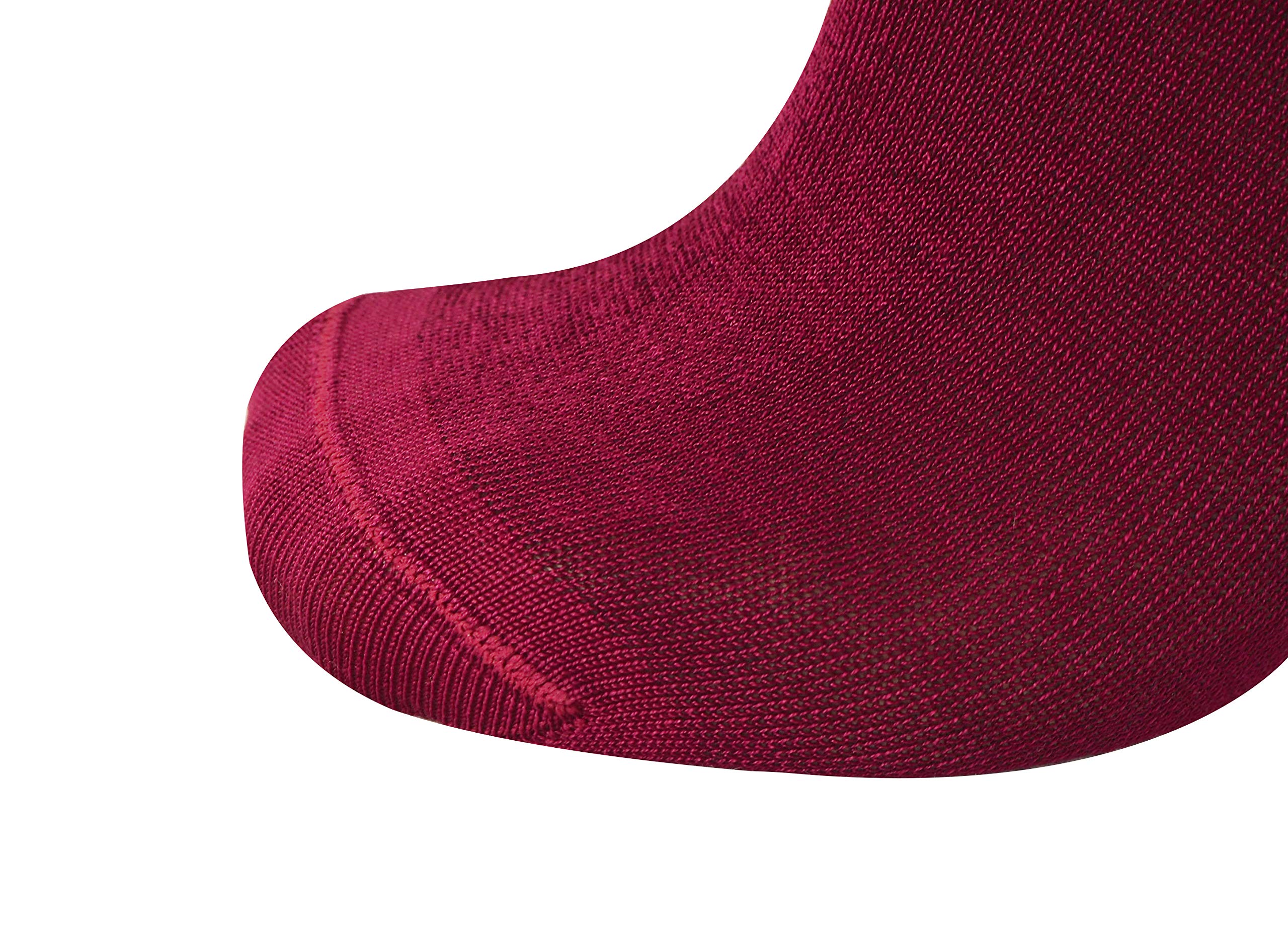 Mysocks 3 Pares Calcetines hasta la rodilla lisos mercerizados