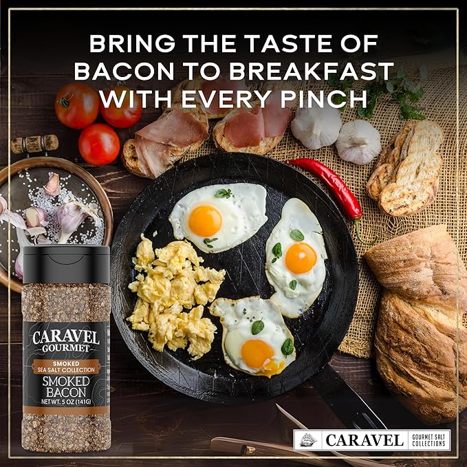Smoked Bacon Salt Caravel Gourmet 5 oz miniatura 3