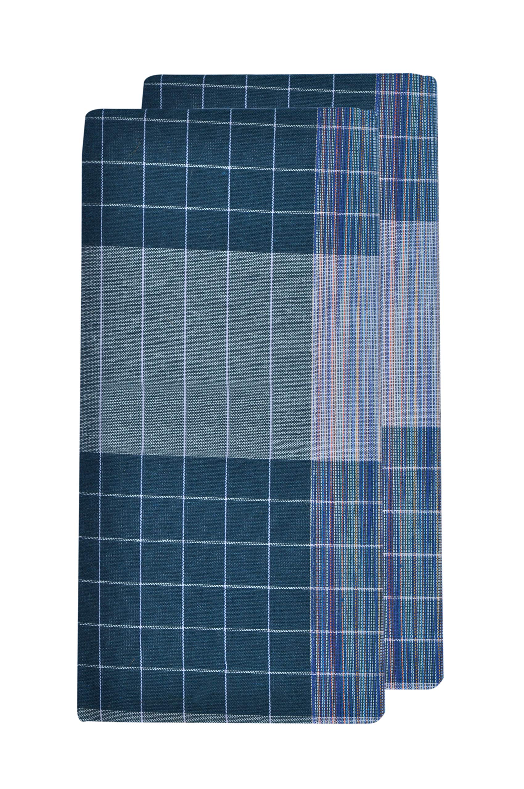 Men's Pure Cotton Lungi (Multicolour, Large)- Pack of 2-image-35