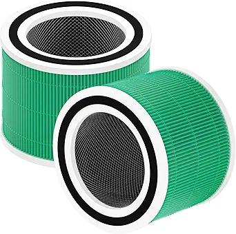 Core 300 Filter Replacement Fit for Levoit Core 300 Core 300-RF-TX (Green), 3-in-1 Filter