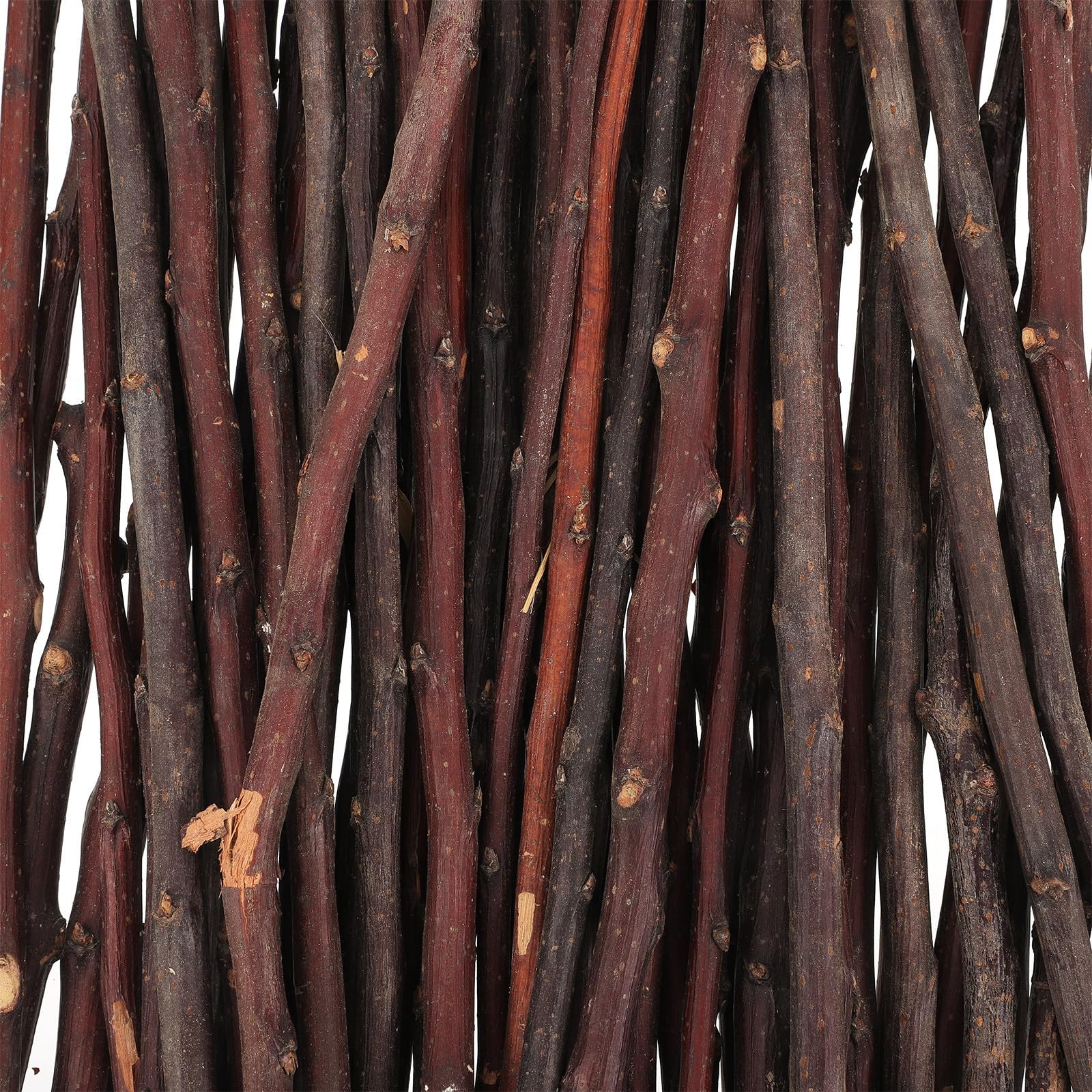 Palitos de Madera Fáciles de Usar para Manualidades 50 Ramitas Marrón y Resistentes, para Decoraciones de Bodas y Cualquier Temporada