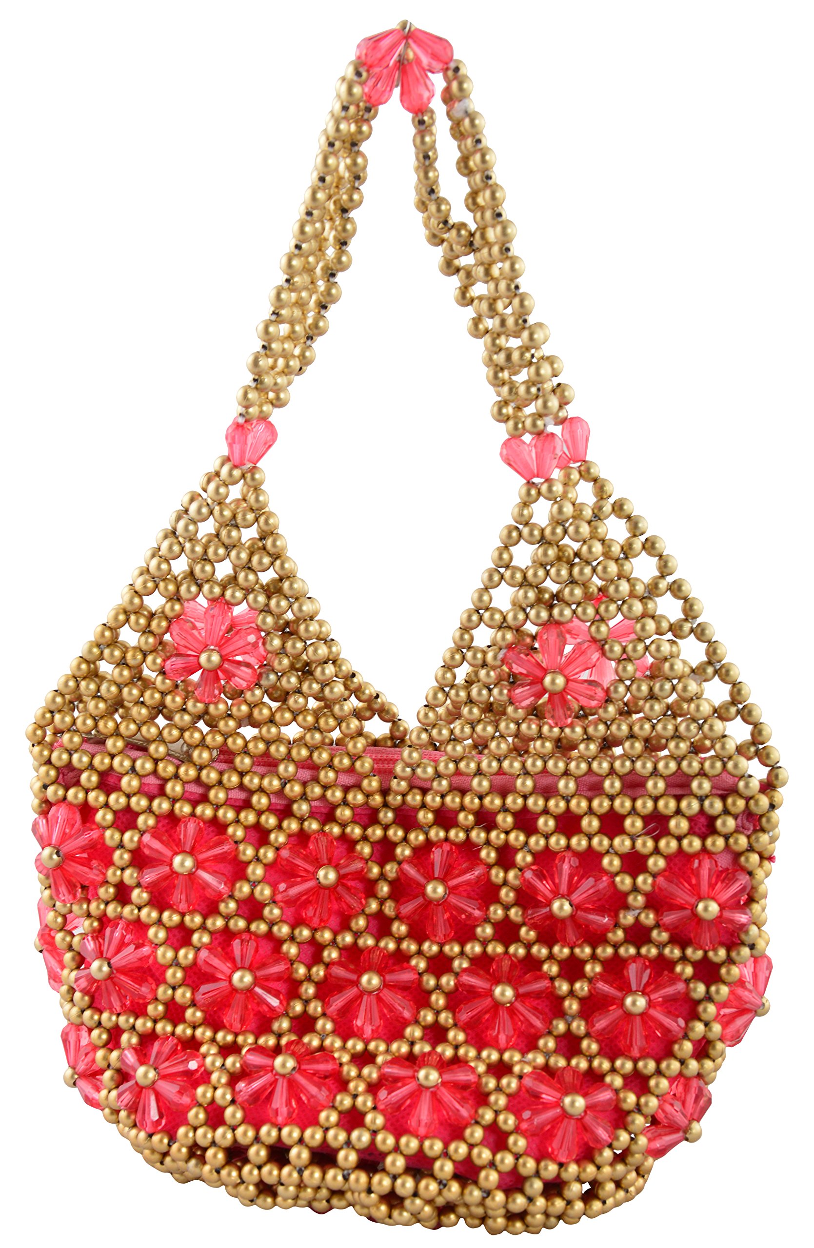 Maitreyee Enterprise Womens Handbag (Maitreyee Enterprise 15_Pink & Gold) (B07BNHDWJZ) Amazon Price History, Amazon Price Tracker