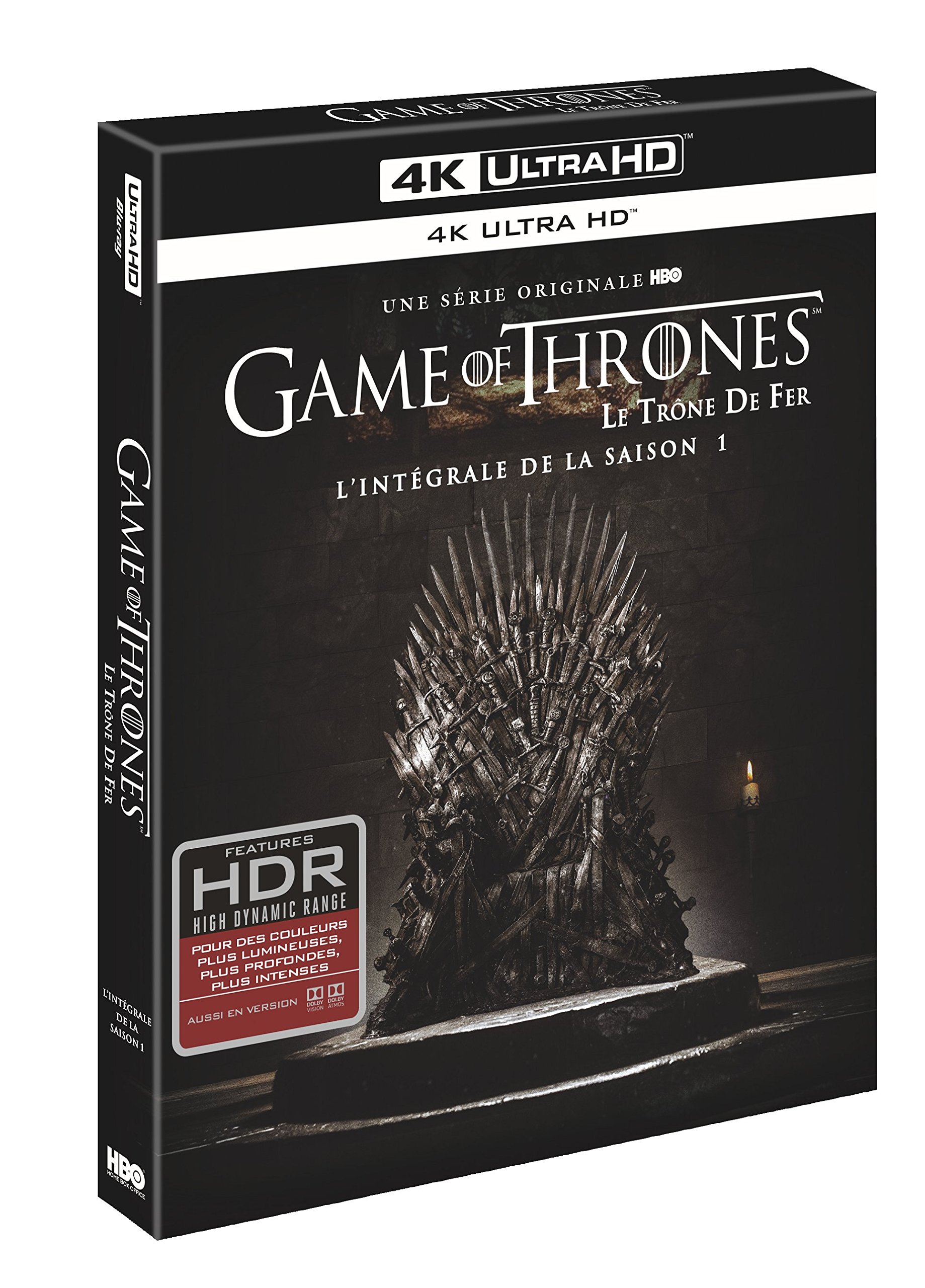 Game of Thrones (Le Trône de Fer) - Saison 1 - Blu-​ray 4K Edition limitée- HBO [4K Ultra-​HD]