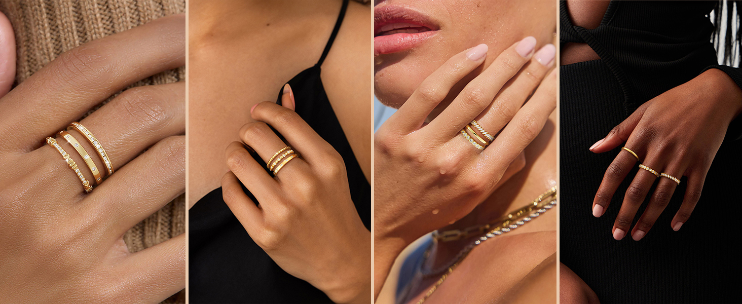 Watch gold rings for women on Amazon Live