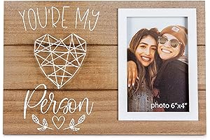 You're My Person Gifts: Picture Frame Keepsake for Best Friends
