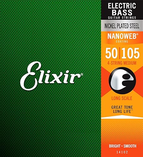 Elixir 14102 Electric Bass Saiten Heavy Long Scale Nanoweb Coating Elixir 14102 Electric Bass Saiten Heavy Long Scale Nanoweb Coating
