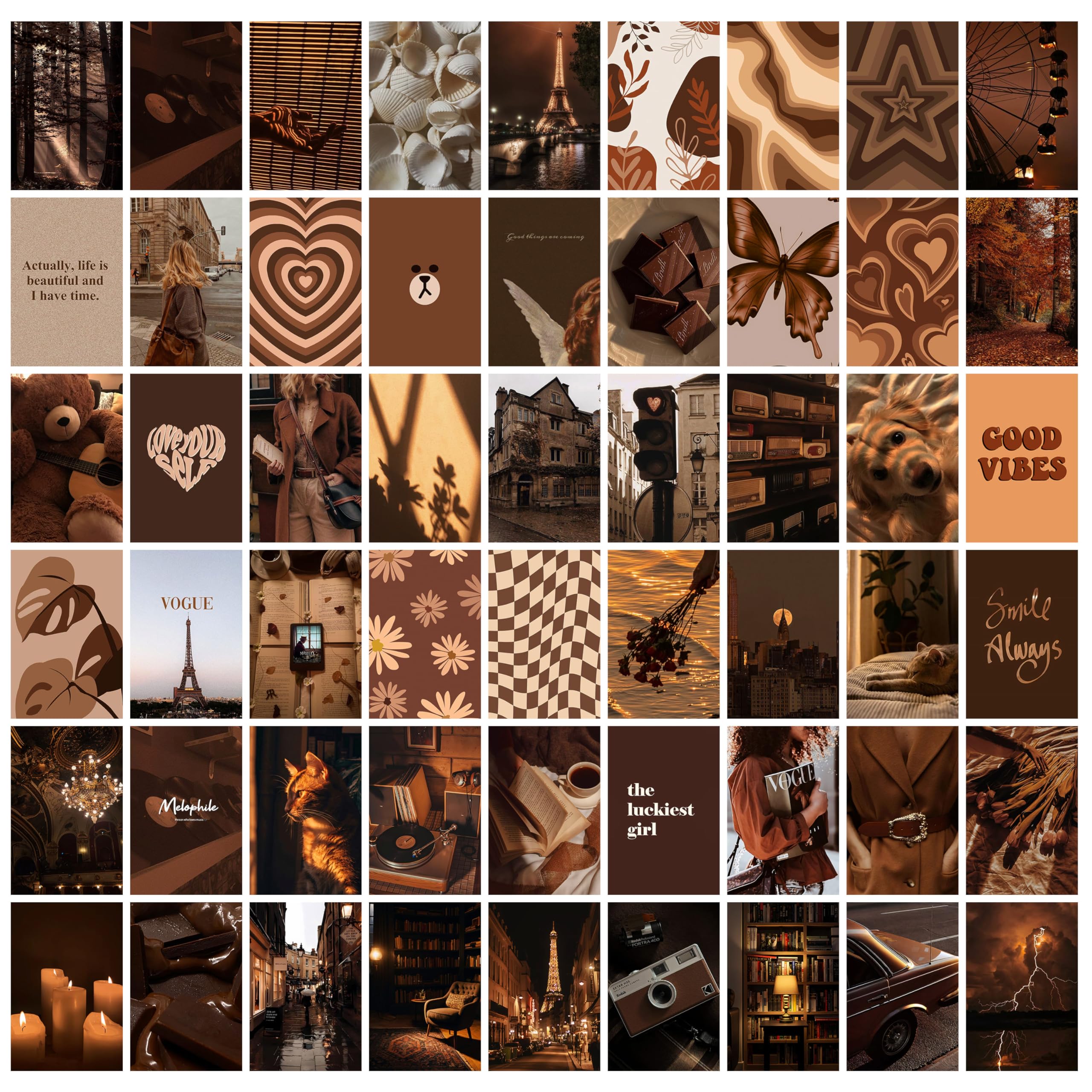 Anime Wall Collage Kit - 54 Posters Included -21 Anime Wall Collage Kit - 54 Posters Included -21