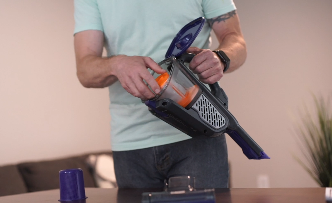 Black and Decker Furbuster Cordless handheld vacuum