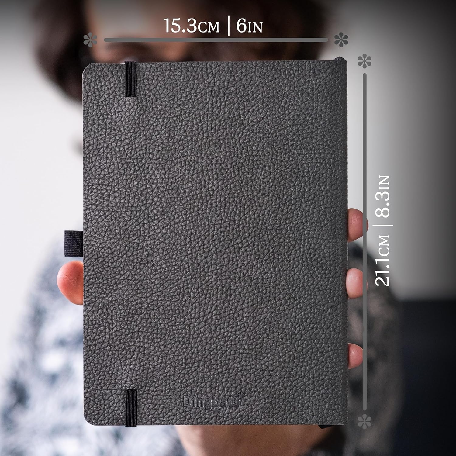 Dingbats A5 Wildlife Lined Notebook Journal - Premium Vegan Leather Softcover Executive Journal for Women & Men - Work, Note Taking, Writing & Travel - Image 7